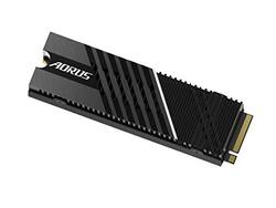 Gigabyte 1TB AORUS Gen4 7000s SSD PCIe 4.0 NVMe M.2 3D TLC NAND, SSD GP-AG70S, Multicolour