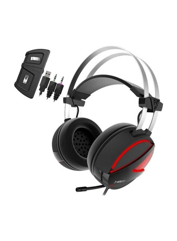 

Multiple Gamdias HEBE E1 7.1 Sound Gaming Headset with Mic, Black