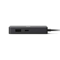 Microsoft USB C Travel Hub HDMI, VGA, USB A, USB C and Ethernet Ports, Black