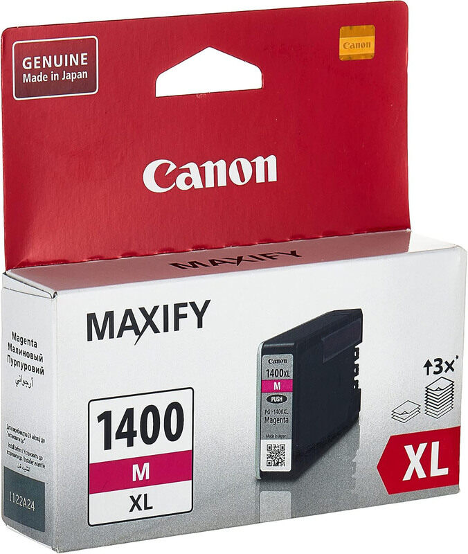 

Canon Pgi-1400XL M Emb Magenta Ink Cartridge