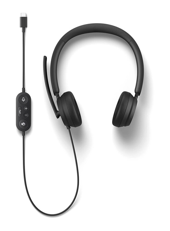 

Microsoft I6N-00002 Wired On-Ear USB Type-C Headset, Black