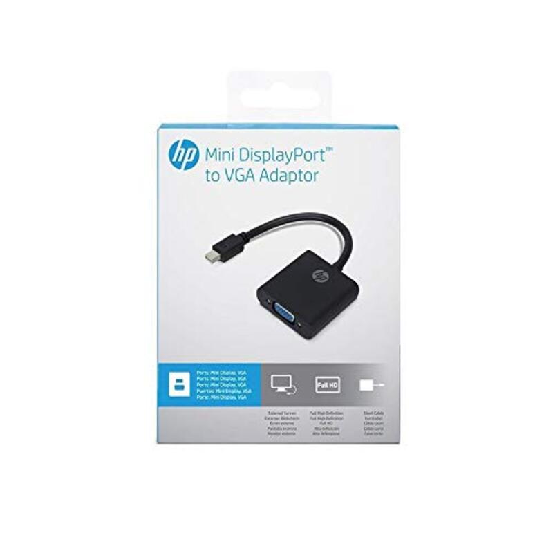 HP Mini Displayport auf VGA Adapter, Black