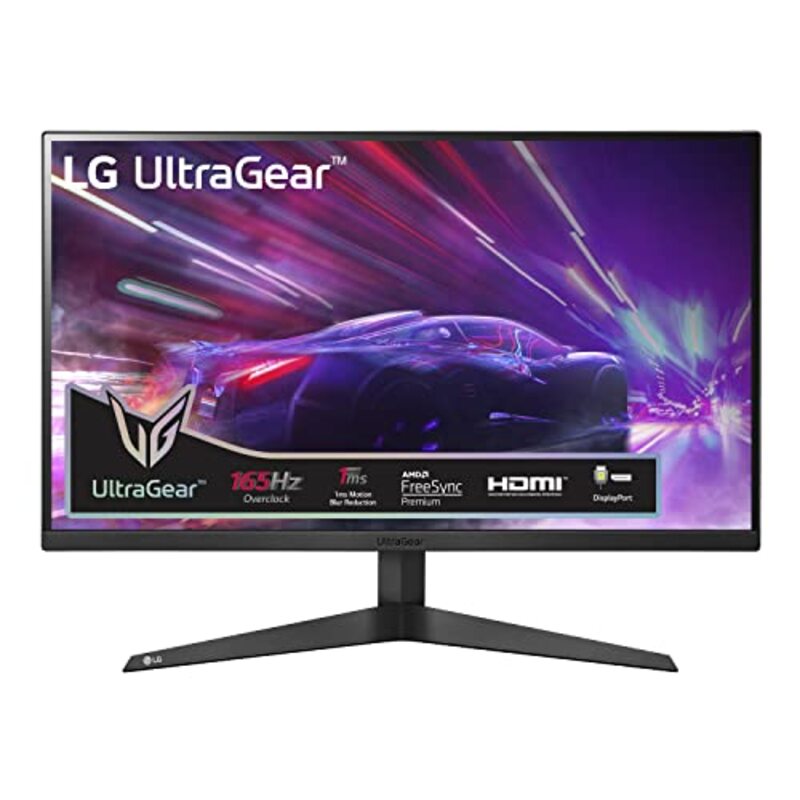 LG 27 inch Ultra Gear Gaming Monitor VA Panel, 165Hz, 1ms MBR, 27GQ50F-B, Black