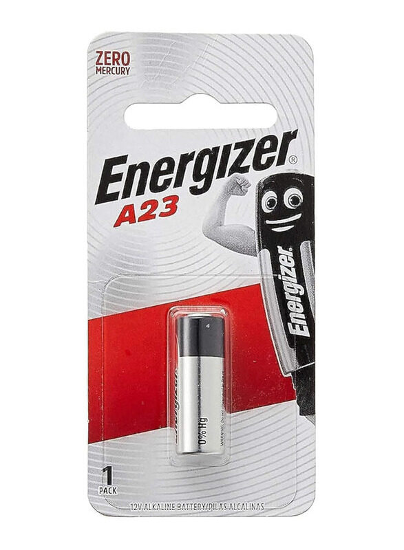 

Energizer Coin Battery A23 Remote Battery, Silver