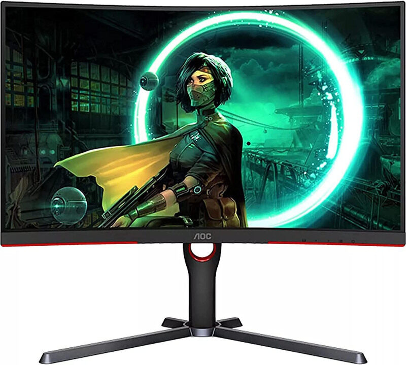 

AOC 27 Inch Curved FHD Gaming Monitor with AMD FreeSync, C27G3, Black