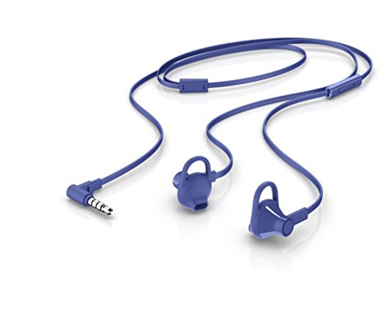 Hp Wired In-Ear Headset with Microphone, Easy Answer/End Call Button, 2Ap91Aa, Blue