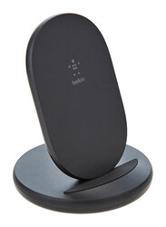 Belkin 15W QE Certified Fast Wireless Boost Charging Stand for iPhone, Samsung, Pixel & More, Black