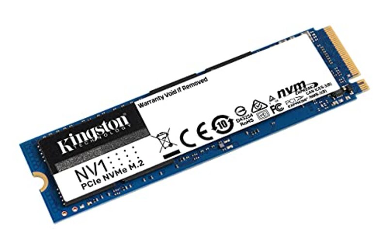 Kingston 2TB NV1 M.2 2280 NVMe PCIe Internal SSD, SNVS/2000G, Blue