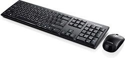 Lenovo 100 Wireless English Keyboard & Mouse, Black