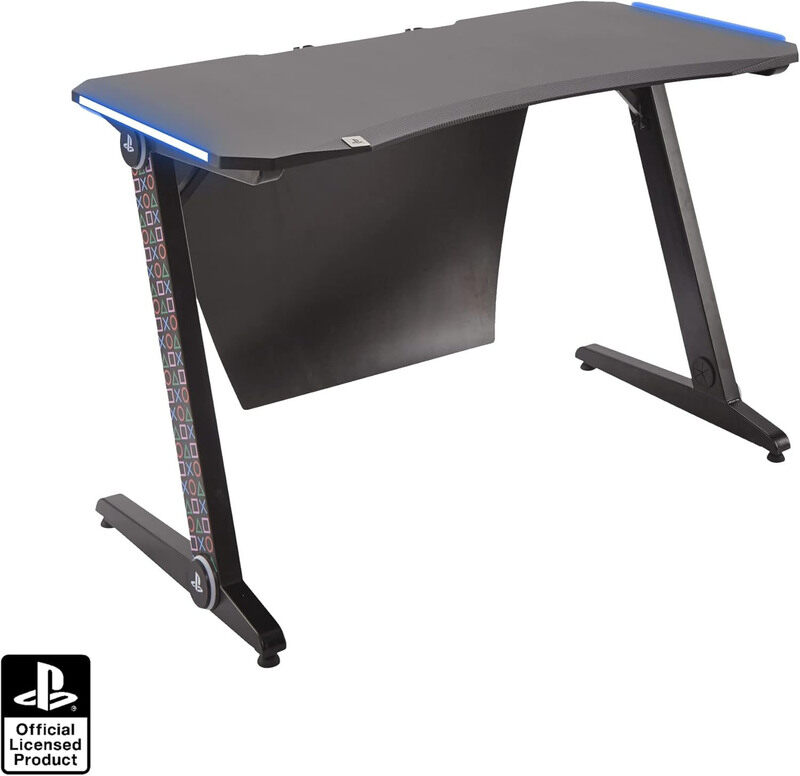 

Generic X Rocker Official PlayStation Gaming Desk, Black