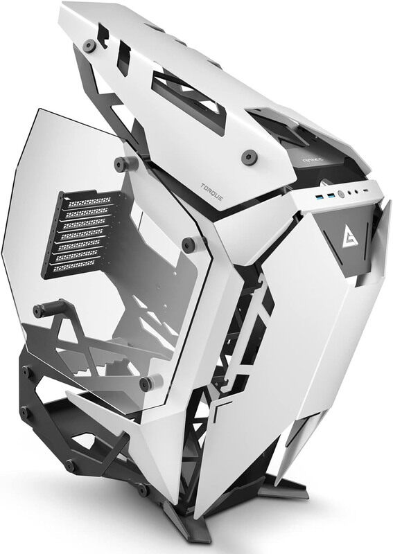 

Generic Antec Torque Aluminium Mid Tower Gaming PC Case, White/Black