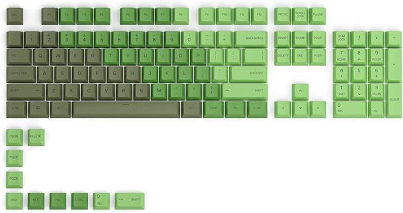 

Multiple Glorious GPBT Keycaps, Olive
