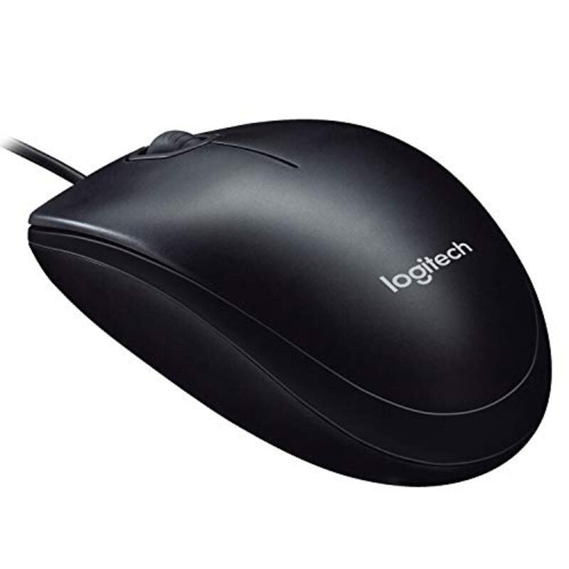 Logitech 910-001794 M90 Wired Optical Computers Mouse, Grey