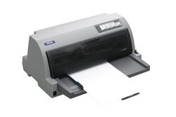 Epson Lq-690/En, 235C877 128Kb 529Cps 106Col Ieee1284 Label Printers, Grey