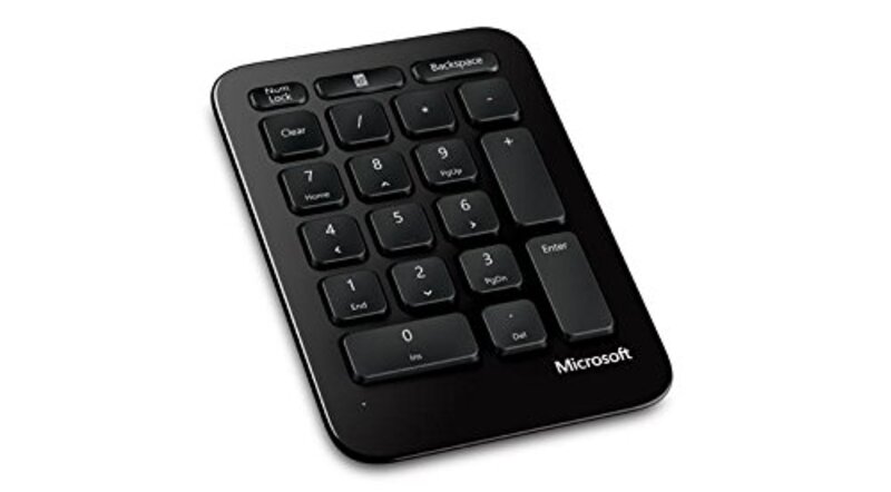 Microsoft Ergonomic Wireless English Keyboard, Black