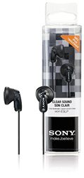 Sony MDR-E9LPB Wired In-Ear Headphones, Black