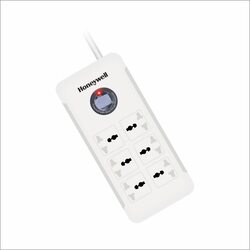 Honeywell HC000007 6 Way Surge Protector with 1.5 Meter Cable, White