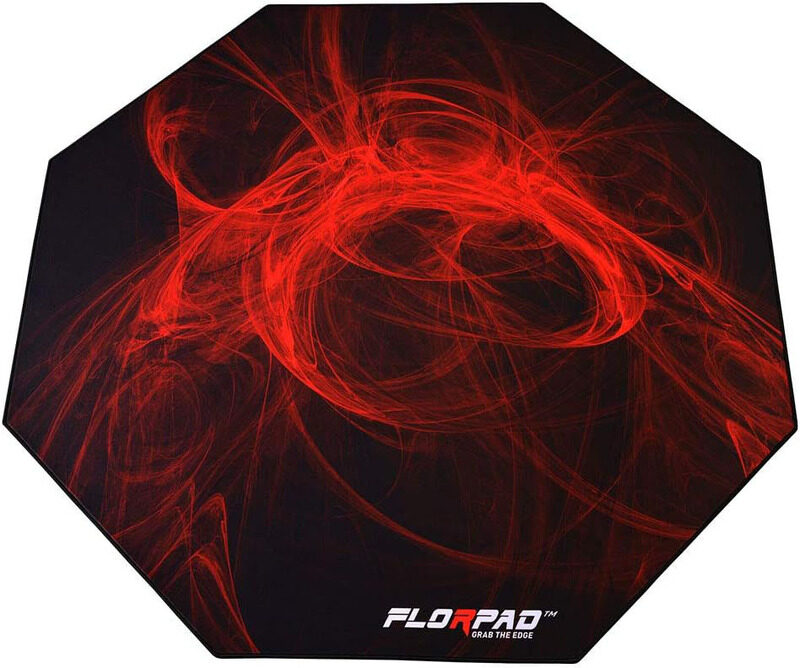 

Multiple Florpad Fury Gaming Chair Mat, Red