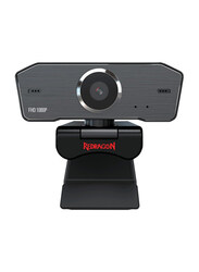 Redragon FHD 1080P Hitman Webcam, GW800, Black