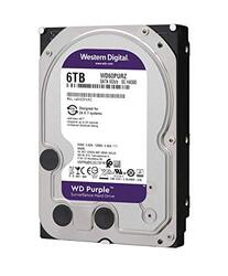 Western Digital 6TB 3.5 Inch Purple Surveillance Hard Disk Drive with Intellipower SATA 6gb/s 64 MB Cache 5400 RPM FFP Option, Multicolour