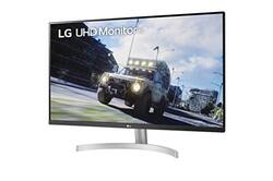 LG 32 inch UHD 4K Monitor, 60 Hz,4 ms, 32UN500-W, Silver