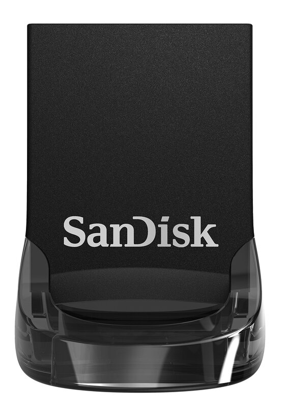 SanDisk 256GB Ultra Fit USB 3.1 Flash Drive, Black