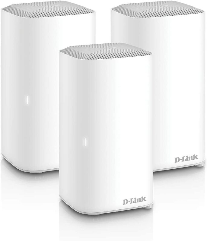 D-Link COVR X1873 AX1800 Whole Home Mesh Wi-Fi 6 System, Pack of 3 Units, White