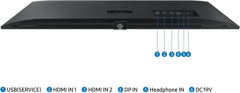 Samsung ViewFinity S5 S50GC Monitor, 34" Ultra WQHD VA Display, 100Hz Refresh Rate, 5ms GtG Response Time, 21:9 Aspect Ratio, AMD FreeSync Technology, DP.2* HDMI, Black , LS34C500GAMXUE