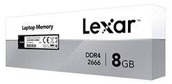Lexar 8GB DDR4-2666MHz SODIMM 260-pin Laptop Memory Module, Black