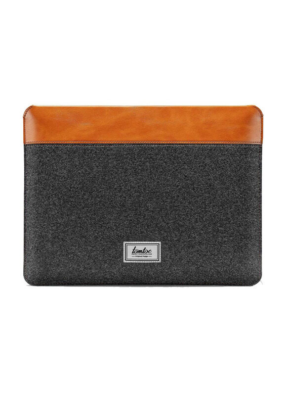 

Tomtoc 16-inch Vintage-H16 Laptop Sleeve bag gray brown
