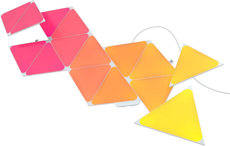 

Nanoleaf 15 Panel Triangle Shape Set for Beginners, Multicolour