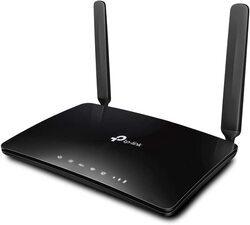 TP-Link Archer Mr600 V2 4g+ Cat6 Wireless Dual Band Gigabit Router with 4G/3G Network Sim Slot Unlocked Mu-mimo Technology, AC1200, Black