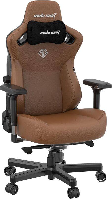 

other brand AndaSeat Kaiser 3 Series - Gaming Chair, XL, Premium PVC Leather, Bentley Brown