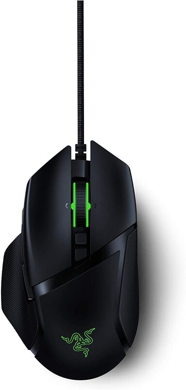 Razer Basilisk V2 Wired Ergonomic Gaming Mouse, Black