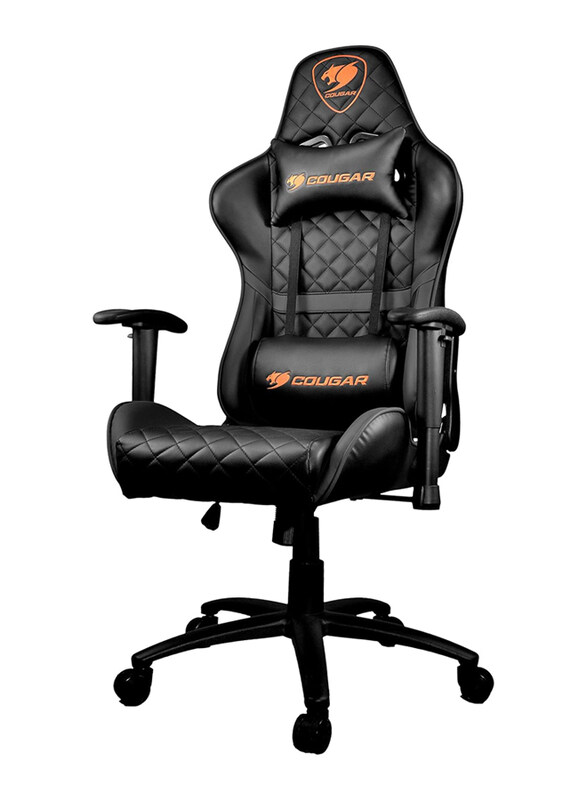 

N/a Cougar Armour One Gaming Chair with Reclining & Height Adjustment, Black
