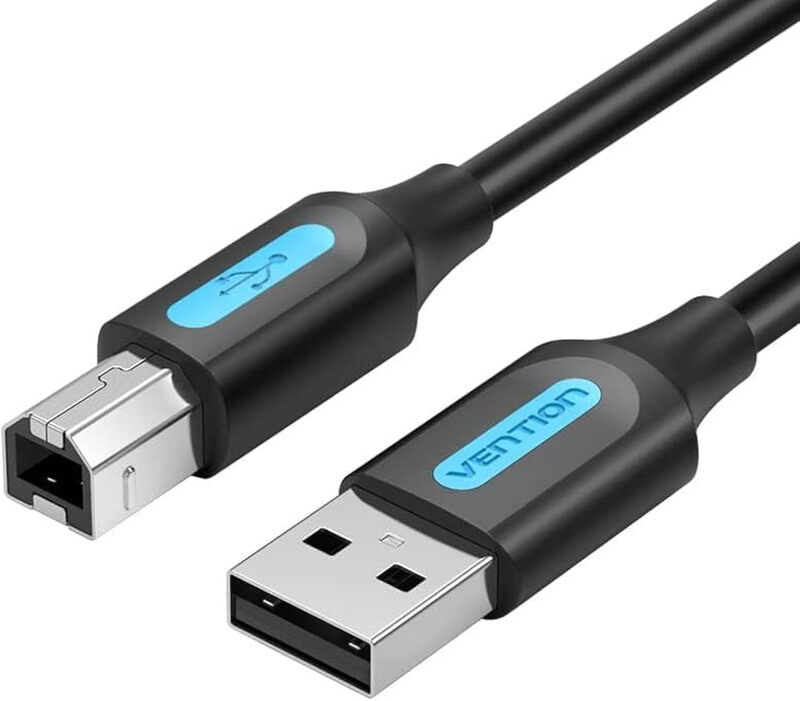 

Vention 2-Meter Printer Cable, USB 2.0 A Male to B Male Printer for Printer, Black