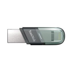 SanDisk 128GB Ixpand USB 3.0 Flash Drive, Grey