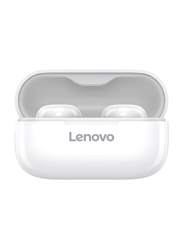 

Lenovo LivePods LP11 Wireless Bluetooth In-Ear Earbuds, White