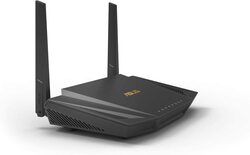 ASUS RT-AX56U Ax1800 Dual Band Wifi 6 (802.11Ax) Router With Mu-Mimo and Ofdma Technology, Black