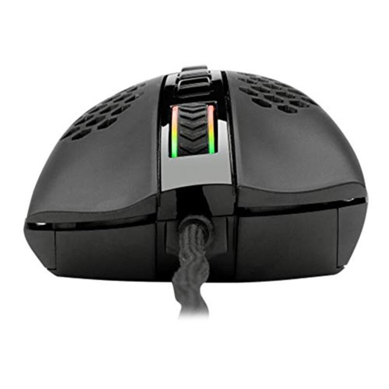 Redragon M808 Storm RGB Gaming Mouse with Optical Sensor, Black