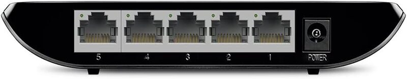 TP-Link TL-SG1005D 5-Port Network Desk Switch, Black