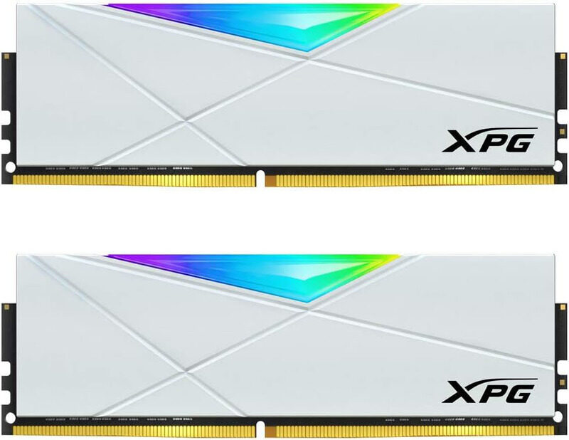 

XPG DDR4 D50 RGB 288-Pins Desktop Memory, 2 x 8GB, White