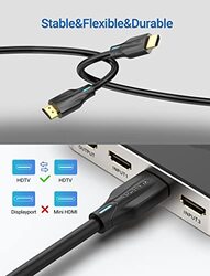 Vention 1.5-Meter Ultra High Speed 48Gbps 8K@60Hz 7680P HDMI 2.1 Cable, HDMI to HDMI for PS5, PS4, PS3, Black