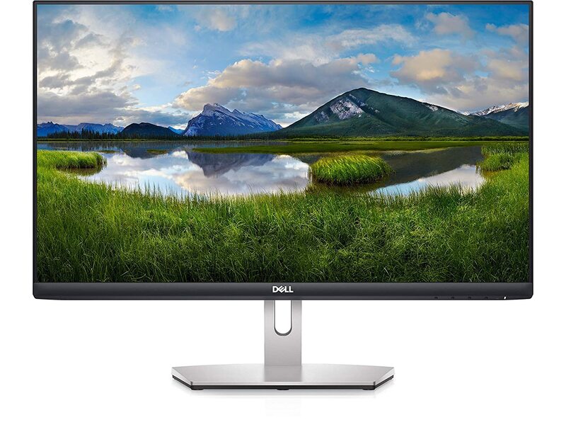 Dell 24 Inch Full HD IPS Ultra-Thin Bezel LED Monitor, 75Hz, S2421HN, Silver
