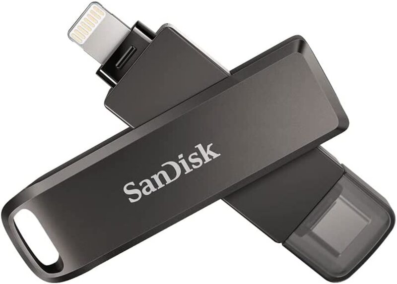 Sandisk 64GB iXpand USB Flash Drive, USB 3.0, Sdix70n 064g Gn6nn, Black
