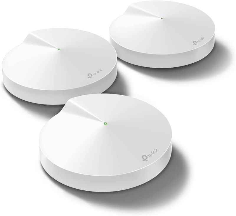 TP-Link Deco M9 Plus AC 2200 Smart Home Mesh Wi-Fi System, Pack of 3 Units, White