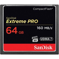 SanDisk 64GB Extreme Pro Udma7 Compact Flash Memory Card