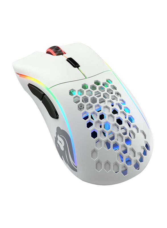 

Multiple Glorious PC Gaming Race Model D- (Minus) Honeycomb Shell Design Wireless Gaming Mouse, White