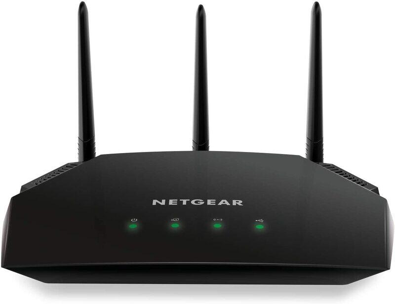 

Netgear R6850 Dual Band Gigabit Wall Mount Router, Ac2000, Black