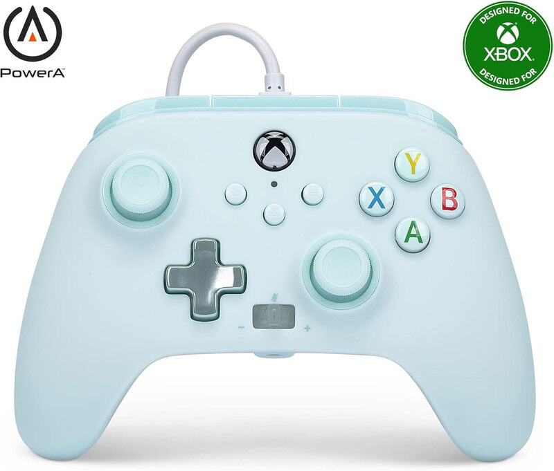 

PowerA Enhanced Wired Controller for Xbox Series X/S, Cotton Candy Blue